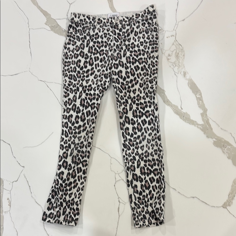 Leopard Print Kids Legging Jeans